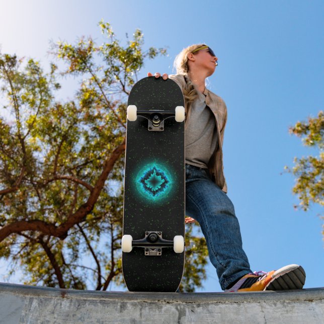 Skateboard Estrella afortunada y Asterisk (Exterior 1)