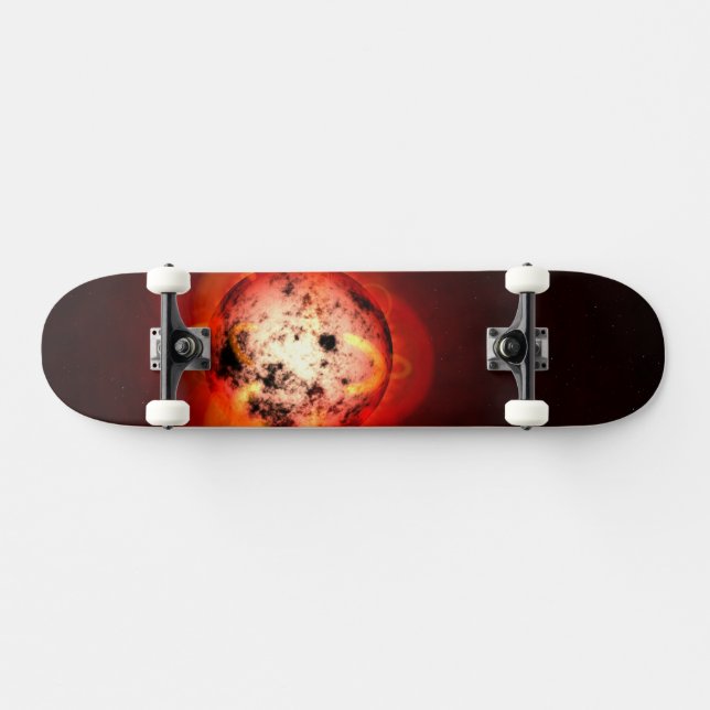 Skateboard Estrella De Enano Rojo Orbida Por Un Exoplaneta Hi (Horz)