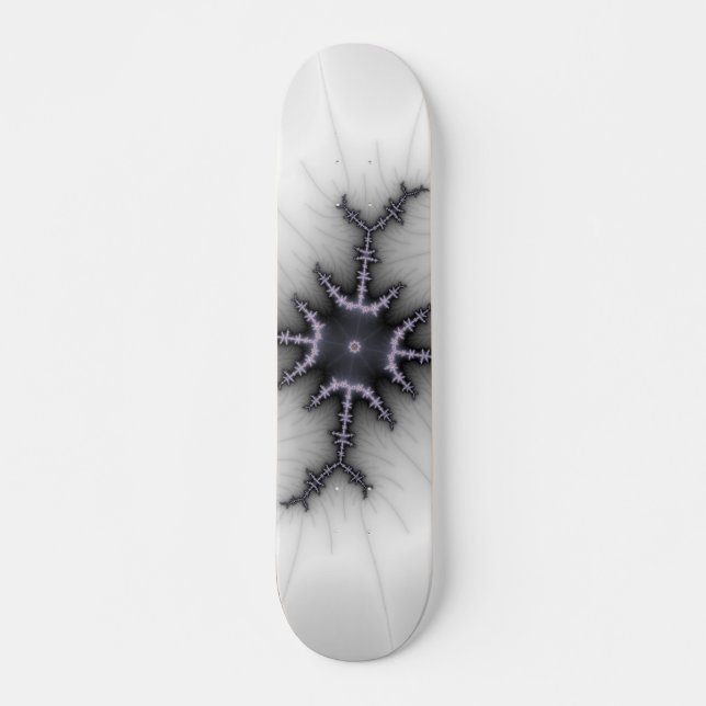 Skateboard Estrella de Neutron - Arte fractal (Anverso )