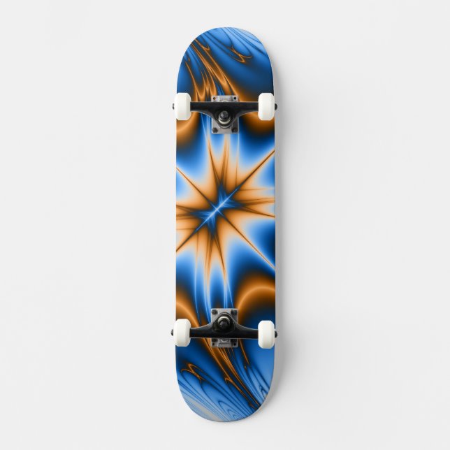 Skateboard Estrella fractal (Anverso)