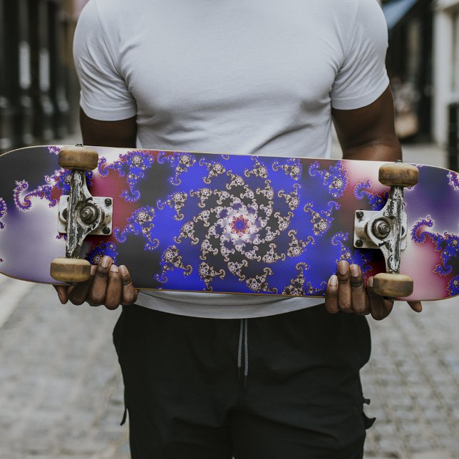 Skateboard Estrella morada de Mandelbrot Fractal (Subido por el creador)