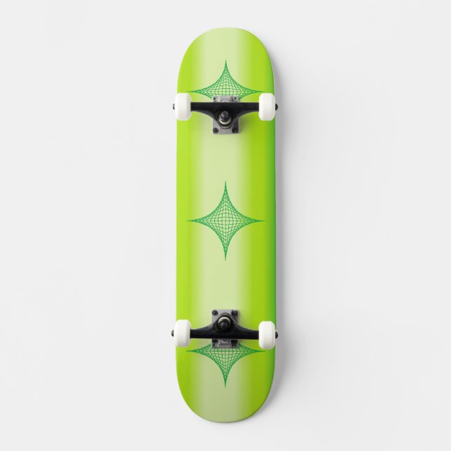 Skateboard Estrella verde (Anverso)