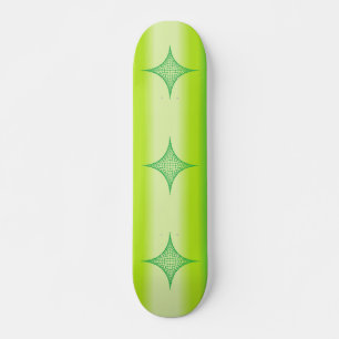 Skateboard Estrella verde