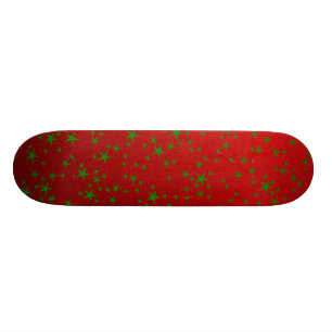 Skateboard estrella verde