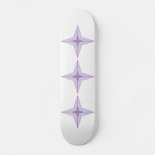 Skateboard Estrella violeta