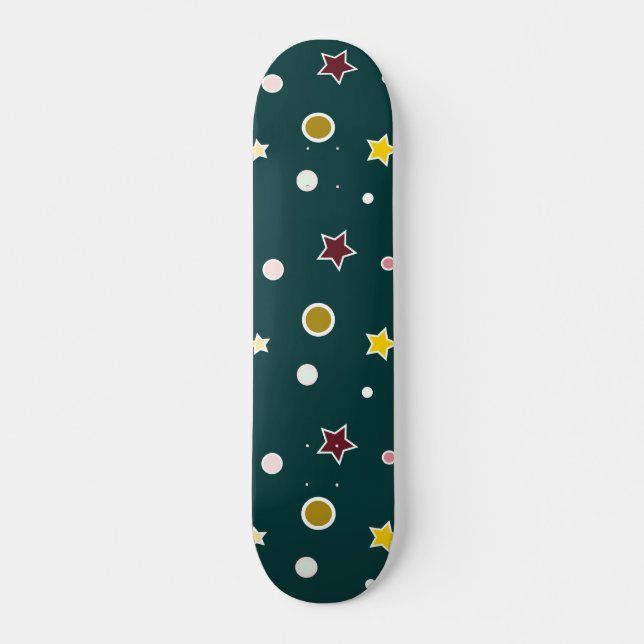 Skateboard Estrellas (Anverso )