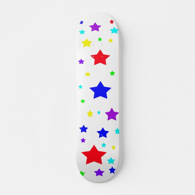 Skateboard Estrellas (Anverso )