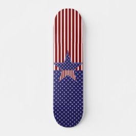 Skateboard Estrellas de KRW y bandas