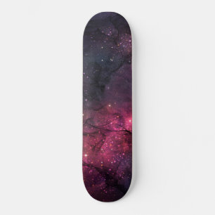 Skateboard Estrellas estelares en el espacio exterior Galaxia
