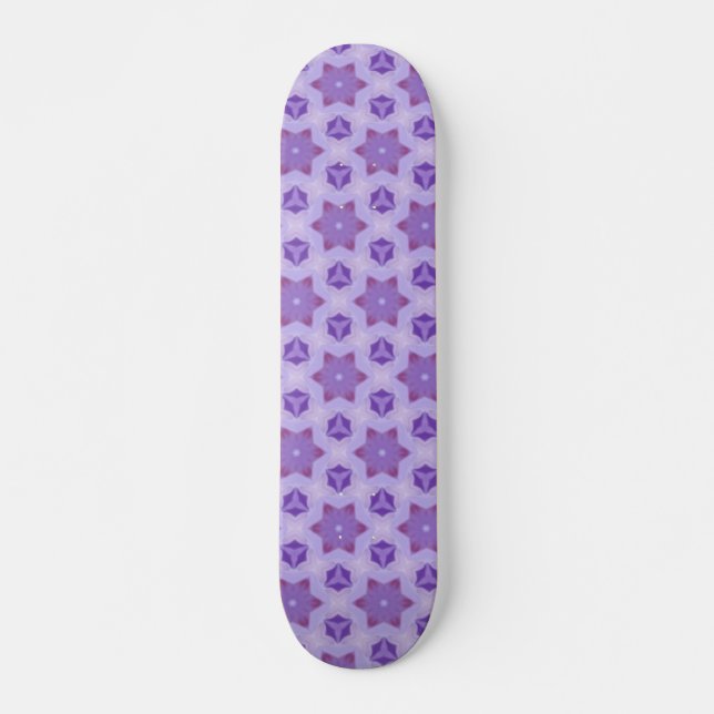 Skateboard Estrellas moradas (Anverso )