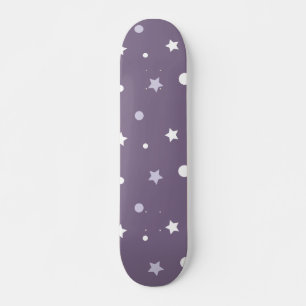 Skateboard Estrellas púrpuras