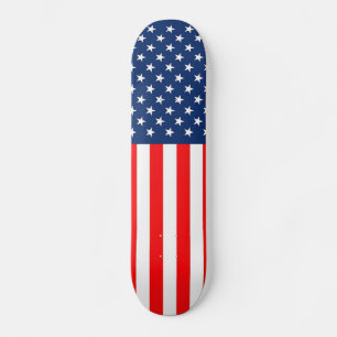 Skateboard Estrellas y rayas