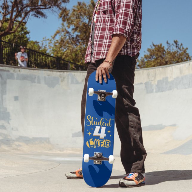 Skateboard ESTUDIANTE POR VIDA #Studentlife (Exterior 2)