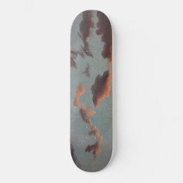Skateboard Estudio en la nube (nubes en el cielo) (de Knud Ba