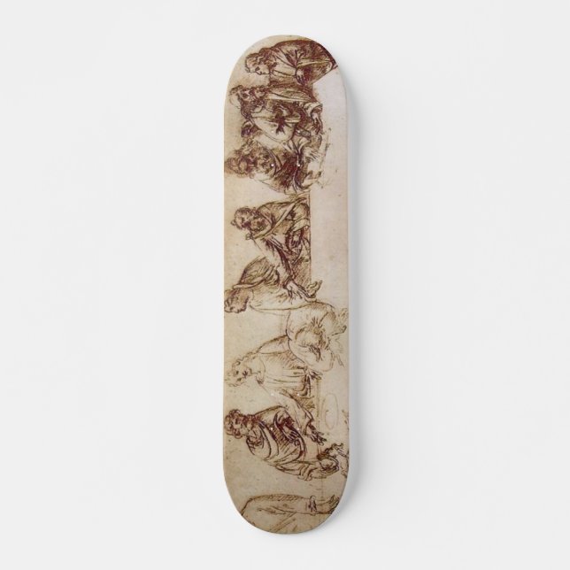 Skateboard Estudio para la última cena (Anverso )