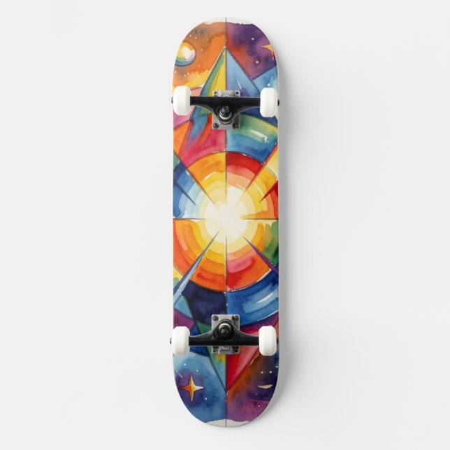 Skateboard Ethereal Vision – Beyond Reality41 (Anverso)