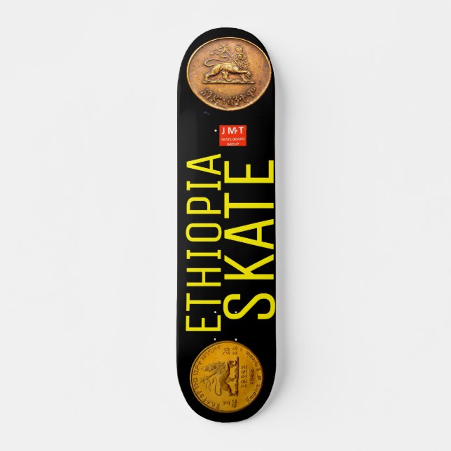 Skateboard ETHIOPIA SKATE, 777" Deck (Anverso )