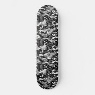 Skateboard Etiqueta Grafitti Patterboard