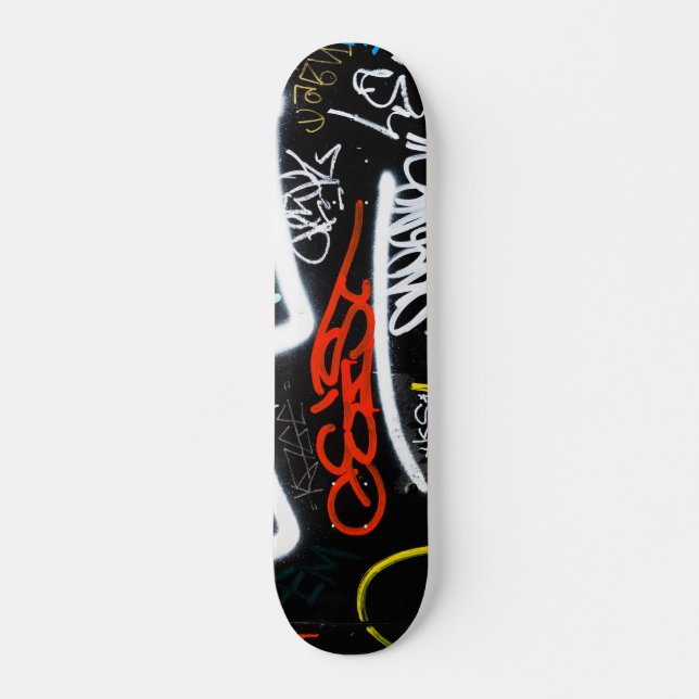 Skateboard etiquetado (Anverso )