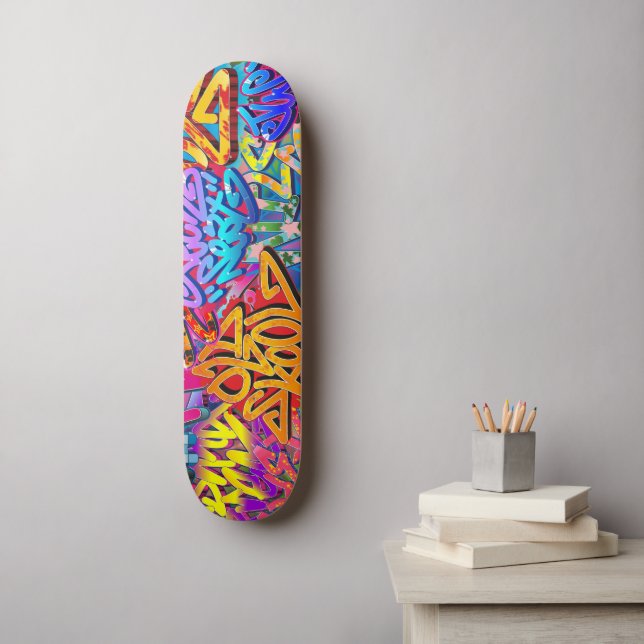 Skateboard Etiquetas de pared 1 (Arte de la pared)