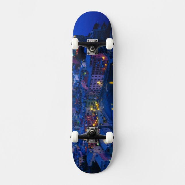 Skateboard Europa, Italia, Cinque Terre, Vernazza. La colina (Anverso)