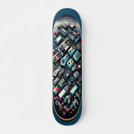 Skateboard Evolución de las almohadillas de juego
