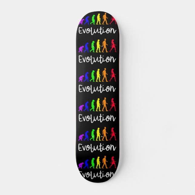 Skateboard Evolution (Anverso)
