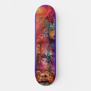 Skateboard EXCALIBUR Espada Mágica Leyendas Arturas Fantasía
