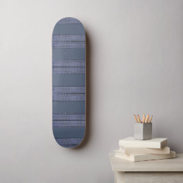 Skateboard Executive Striped-Blue-II