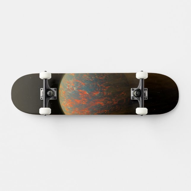 Skateboard Exoplanet 55 Cancri E Y Su Superficie Molten (Horz)
