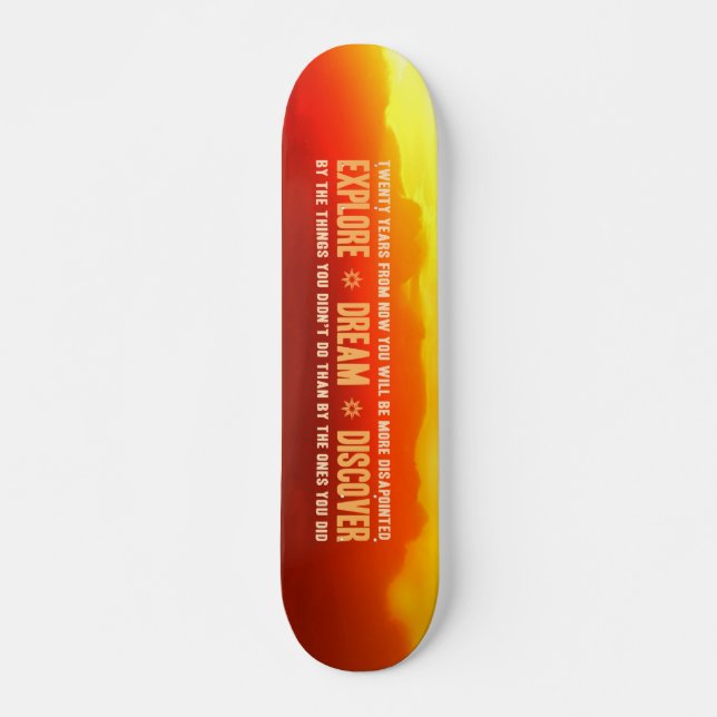 Skateboard Explora. Soñar. Descubre. (Anverso )