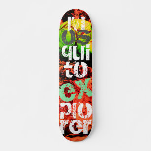 Skateboard explorador de mosquito