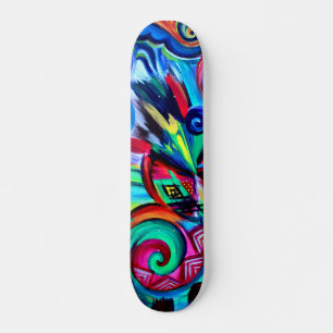 Skateboard Explosión de color