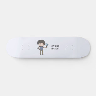 SKATEBOARD F3F5FF