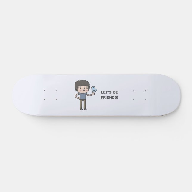 SKATEBOARD F3F5FF (Horz)