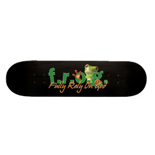 Skateboard F.R.O.G.Placa de patinaje