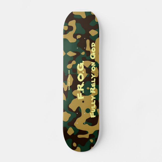 SKATEBOARD F.R.O.G. RANA (Anverso)