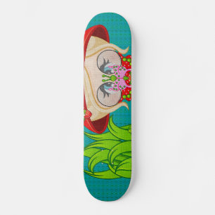 Skateboard Faery Nature Lover Frog