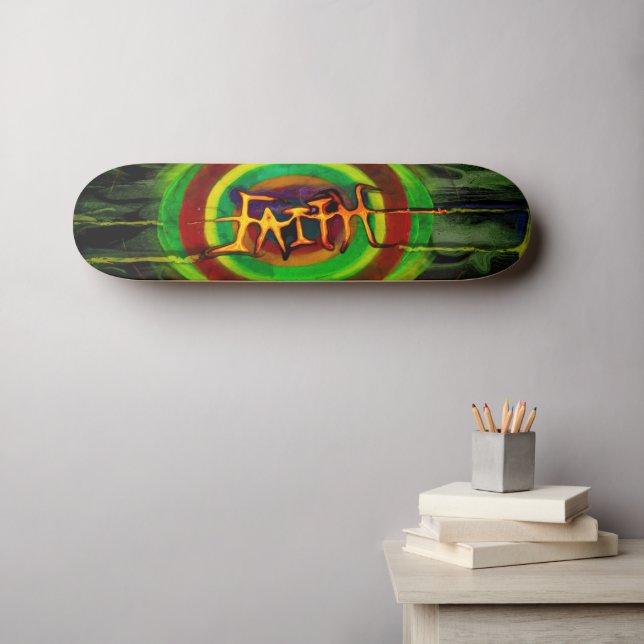 Skateboard Faith (Arte de pared (horz))