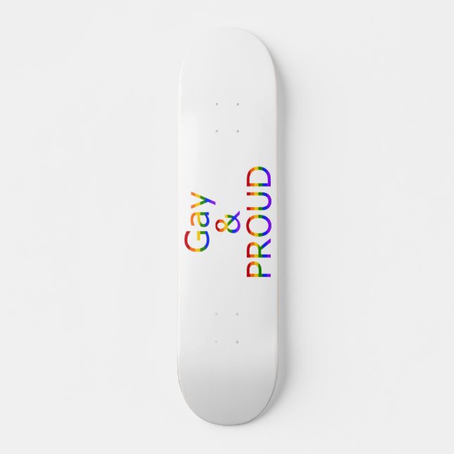 Skateboard Fallln Gay y Orgullo (Anverso )