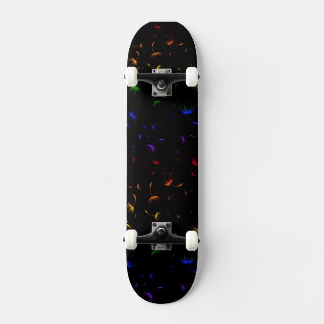 Skateboard Falln Dandelion Seeds Gay Pride (Anverso)