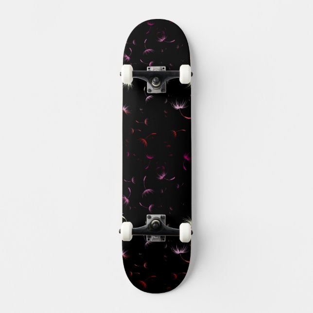 Skateboard Falln Dandelion Semilla Orgullo Lesbiano (Anverso)