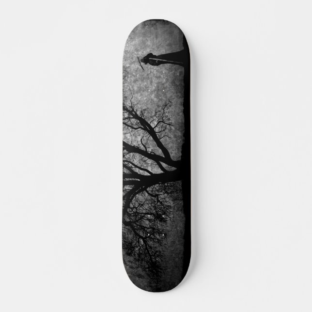 Skateboard Falln Grim Reaper Boundaries Original Art Entre (Anverso )