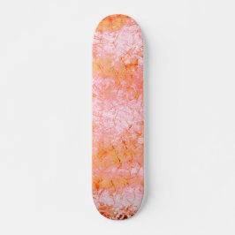 Skateboard Falso couro de salmão, esbranquiçado