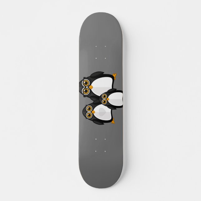 Skateboard Familia Penguin (Anverso )