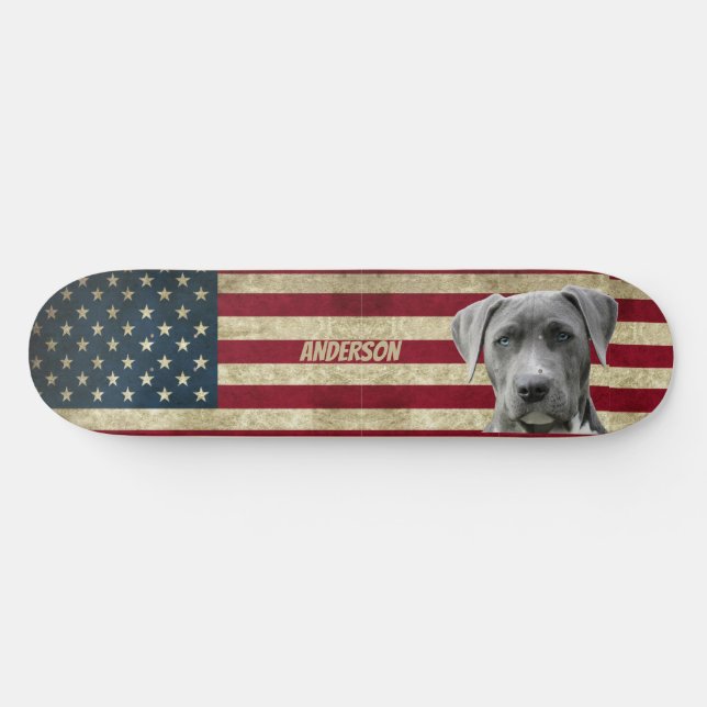 Skateboard familiar de perros adorable (Horz)