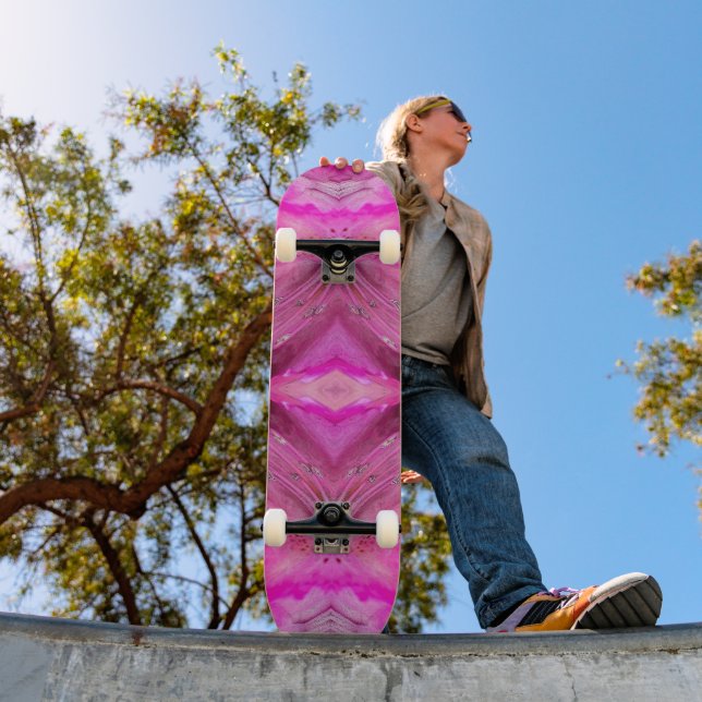 Skateboard Fantasía de Fuchsia (Exterior 1)