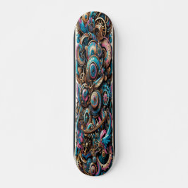 Skateboard "Fantasia del reloj"