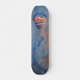 Skateboard Fantasía Dragon Surf Board Doble Serpiente
