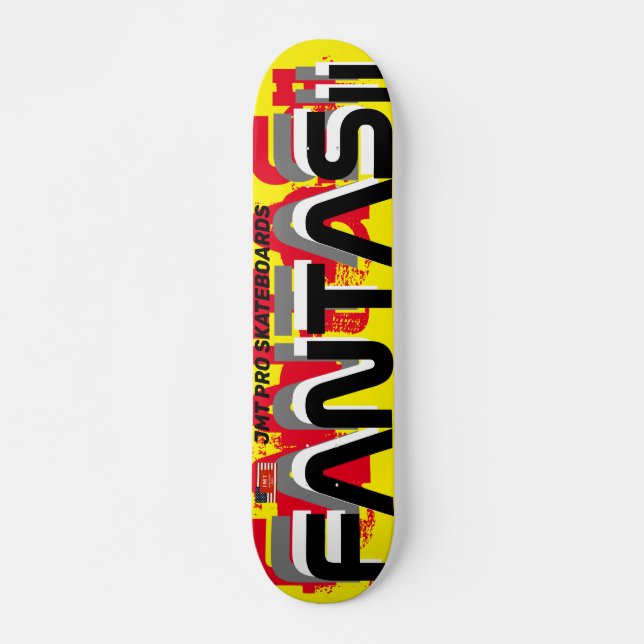 Skateboard FANTASII JMT 7 Placa de patinaje de 3/4" (Anverso )
